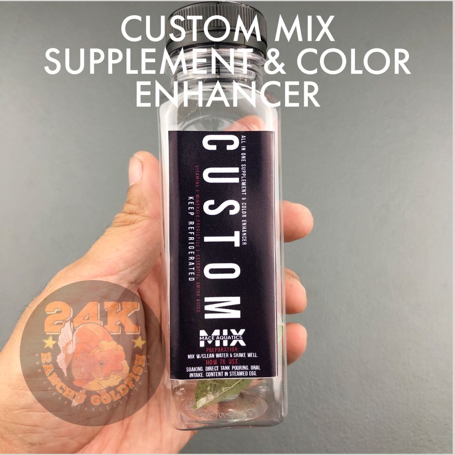 Custom Mix Vitamins and Mineral Supplement for Ornamental Fish and Pets 250ml