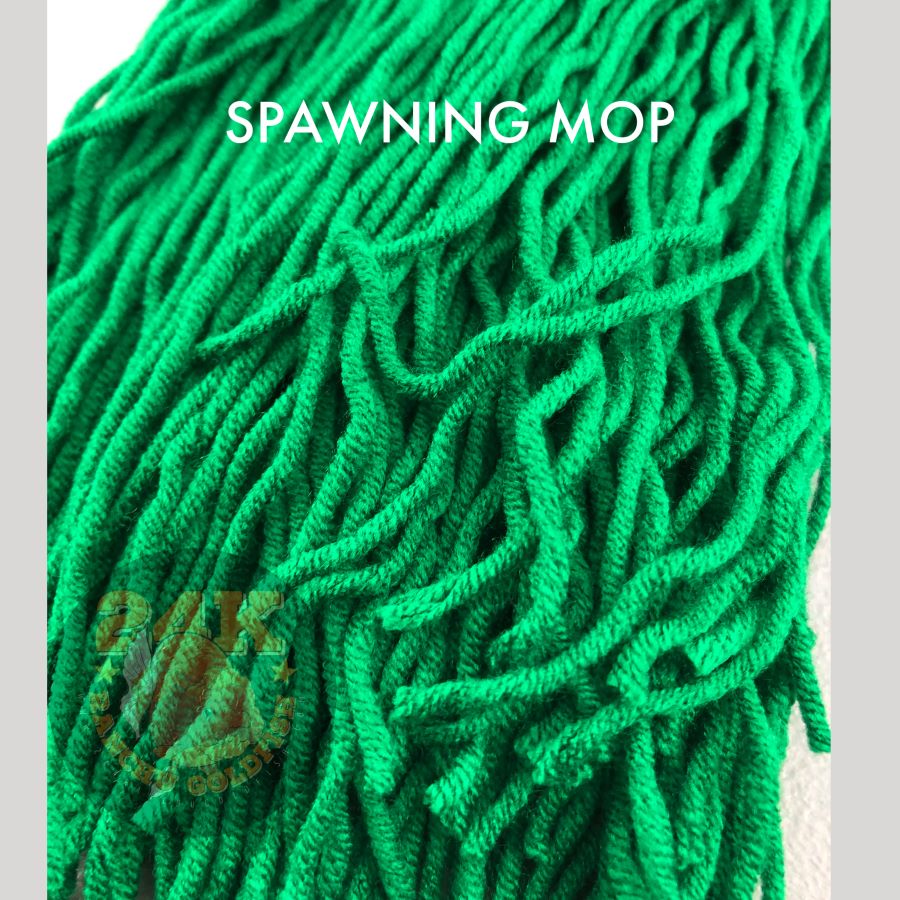 24K Spawning Mop for Aquatic Fish Breeding Goldfish/Danios/Tetras/Guppies/Koi/Etc