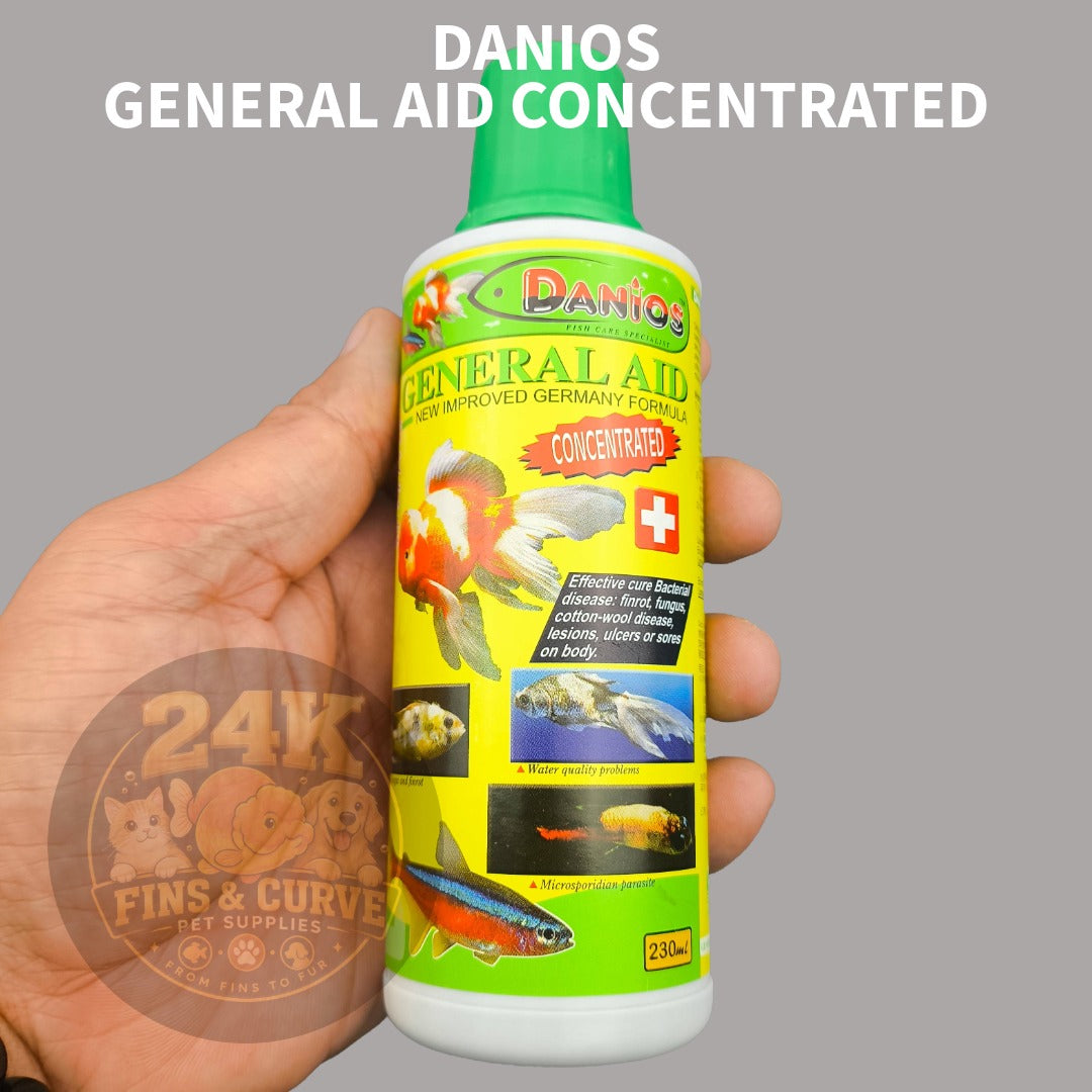 DANIOS General Aid Aquarium Water Care Solution for Ornamental Fish 110ml 230ml