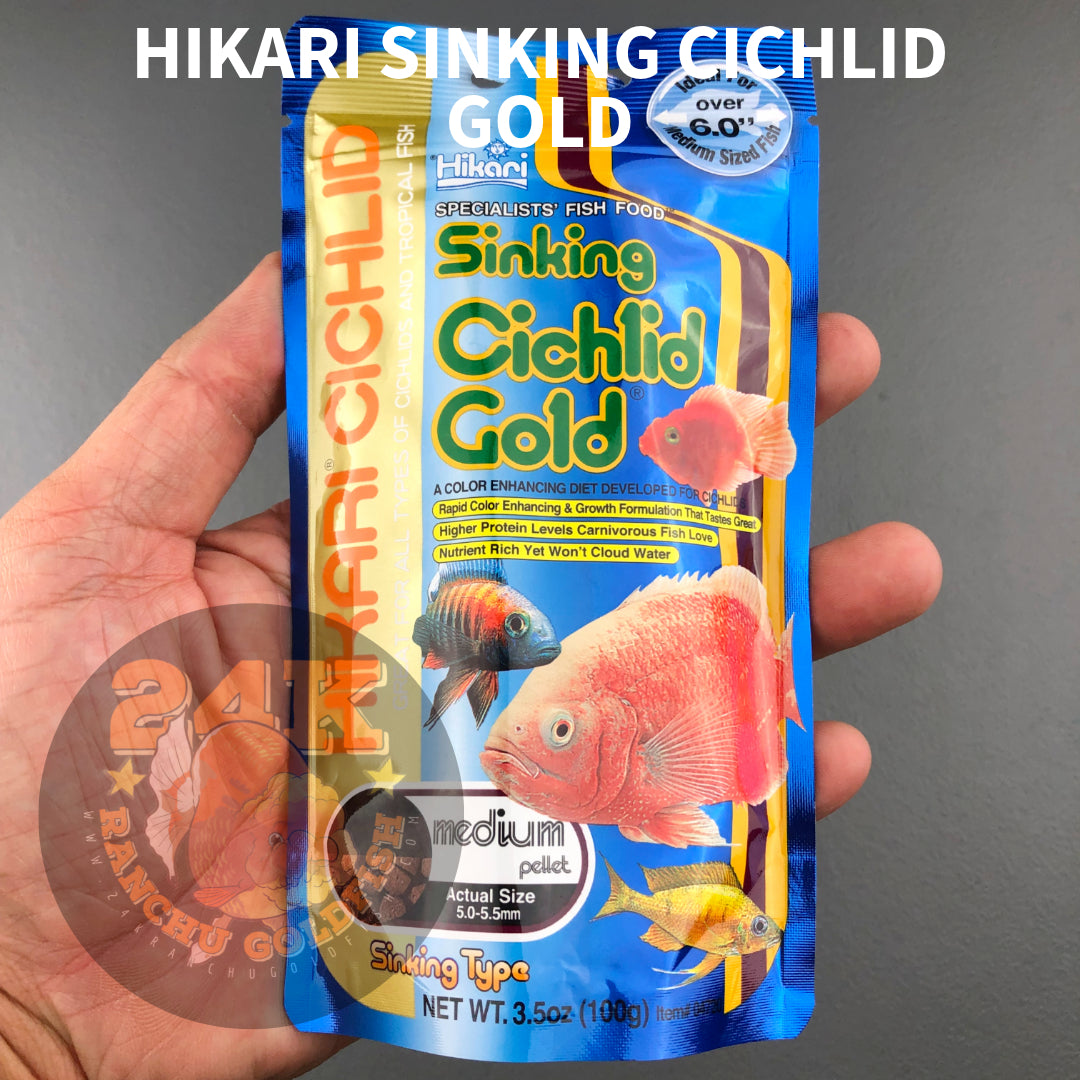 Hikari Cichlid Gold Sinking Pellets For Cichlid And Lager Tropical Fish Original Japan