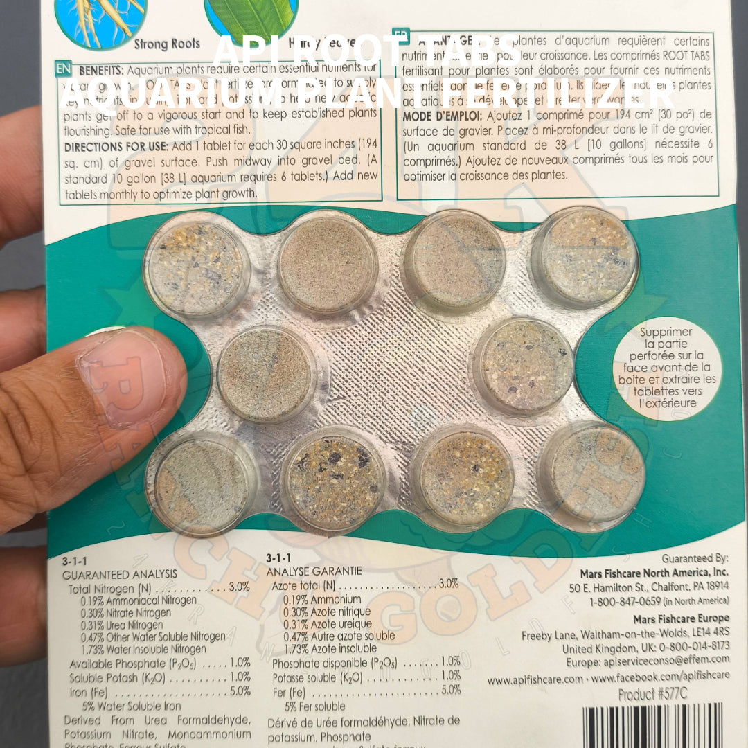 API Root Tabs Aquarium Plant Fertilizer Original