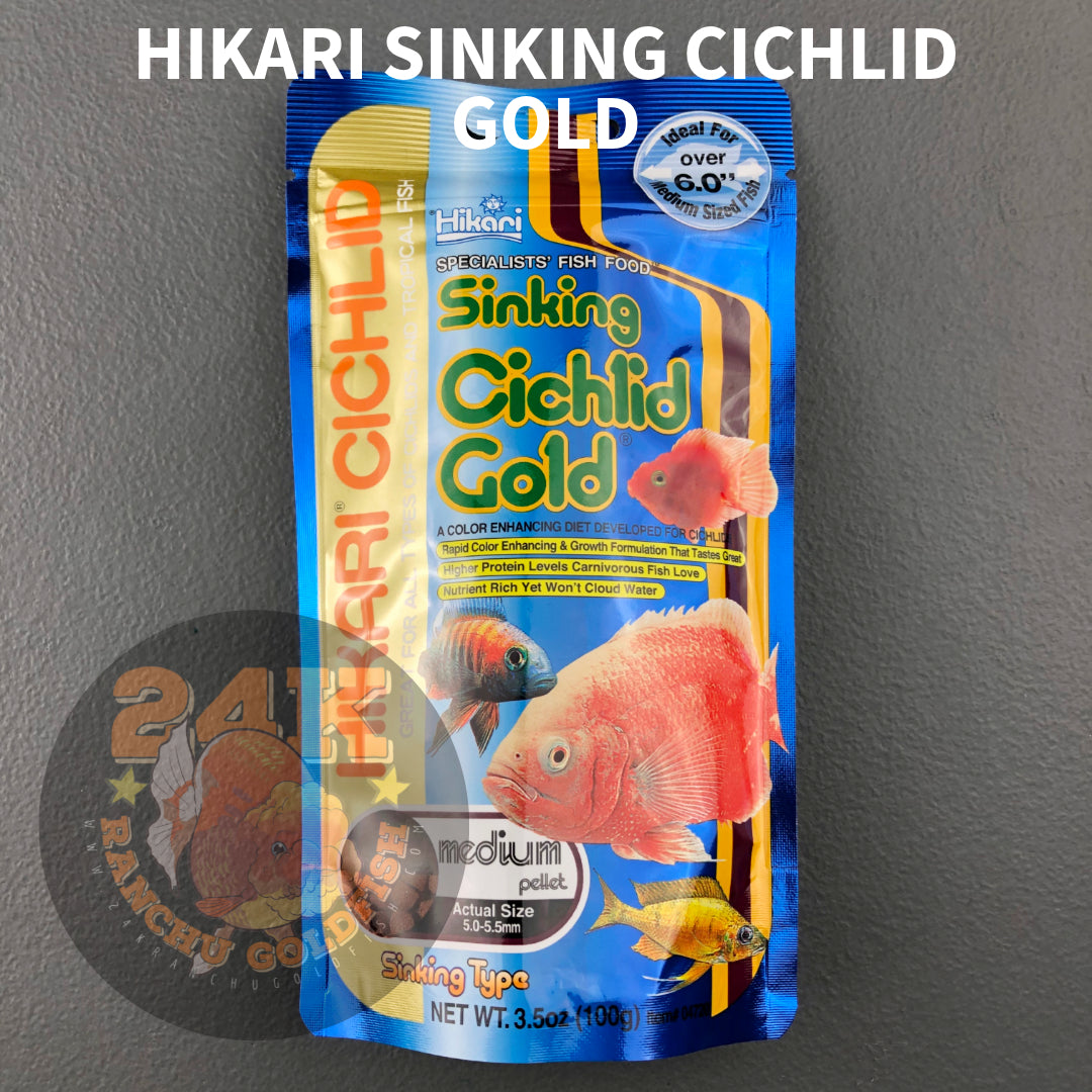 Hikari Cichlid Gold Sinking Pellets For Cichlid And Lager Tropical Fish Original Japan