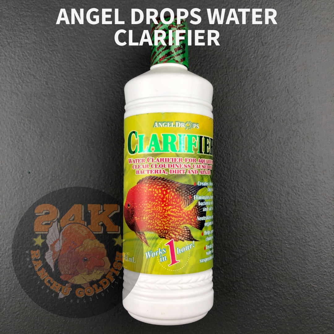 Angel Drops Water Clarifier 125 ml 265 ml Anti-Cloudy Water for Aquarium and Fish Pond Original