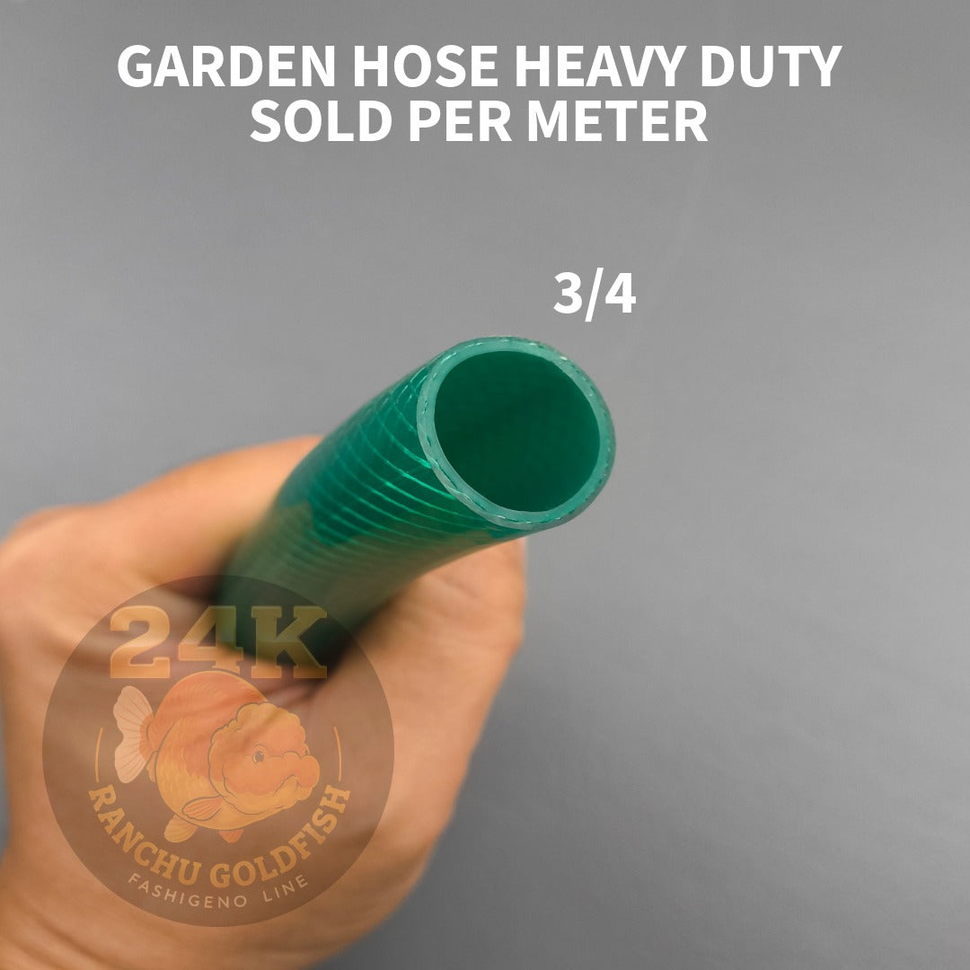 Heavy Duty Garden Hose Durable Water Hose 1/2 & 3/4 Sizes Sold Per Meter