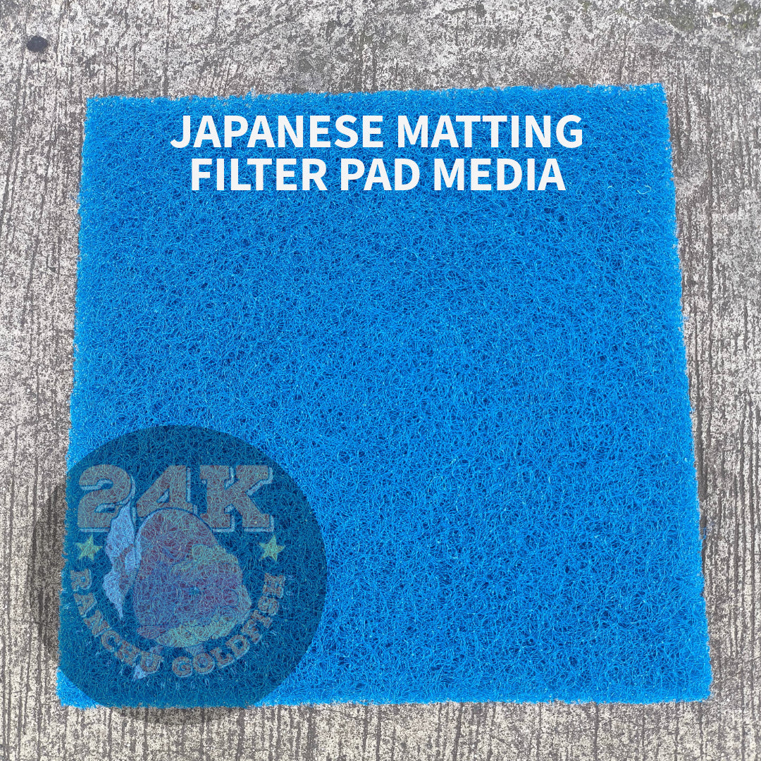 Japanese Matting Jap Mat/Japmat Blue/Green Color Mechanical Filter for Aquarium and Pond Filter Filtration