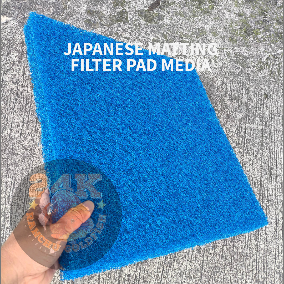 Japanese Matting Jap Mat/Japmat Blue/Green Color Mechanical Filter for Aquarium and Pond Filter Filtration