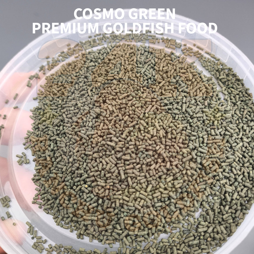 Cosmo Green Premium Sinking Pellets for Goldfish Original Thailand