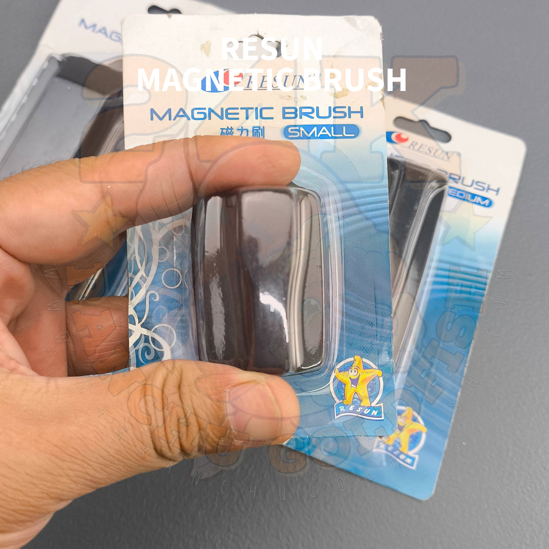 Resun Magnetic Brush Aquarium Glass Cleaner Heavy Duty