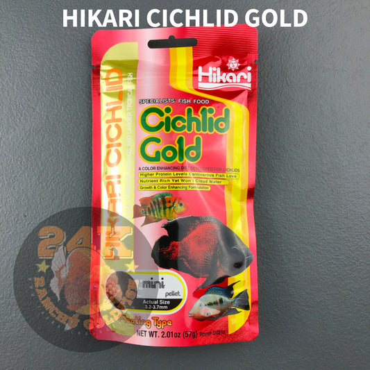 Hikari Cichlid Gold Floating Pellets Color-Enhancing Diet For Cichlids And Larger Tropical Fish Original Japan