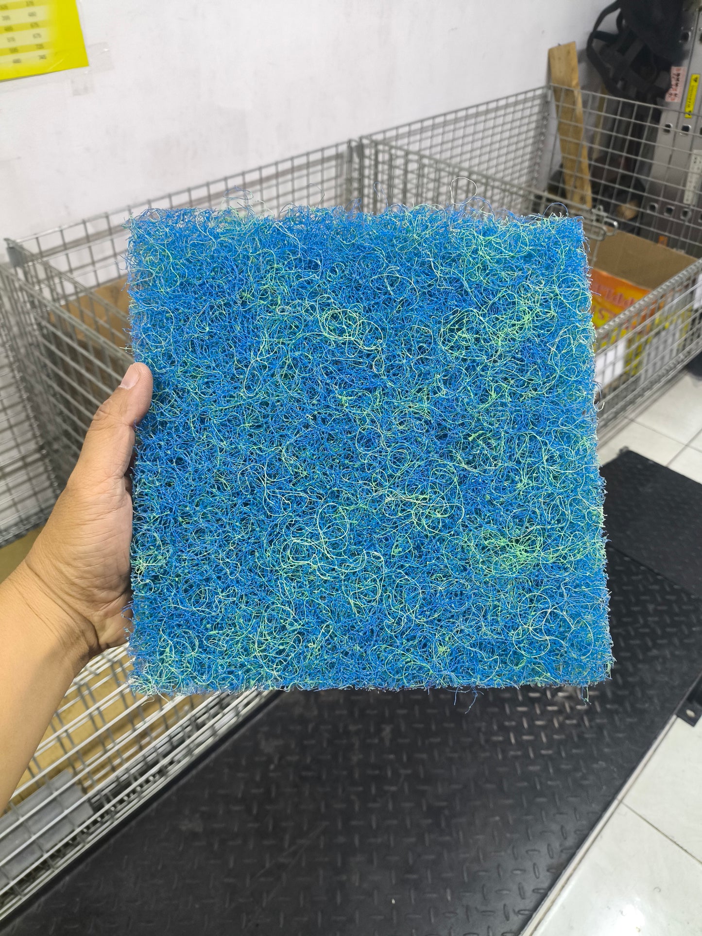 Japanese Matting Jap Mat/Japmat Blue/Green Color Mechanical Filter for Aquarium and Pond Filter Filtration