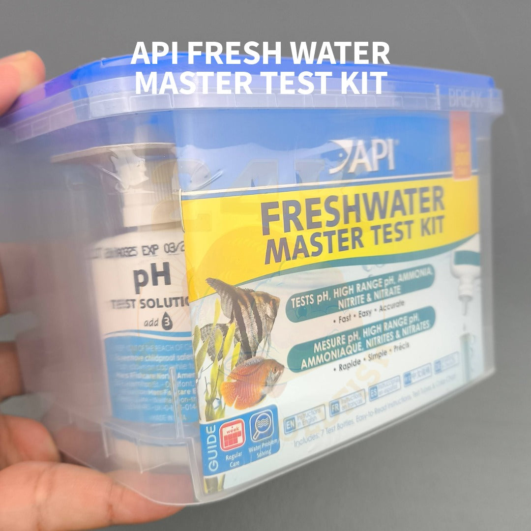 API Freshwater Master Test Kit for Measuring Ammonia Nitrite Nitrate and PH Original