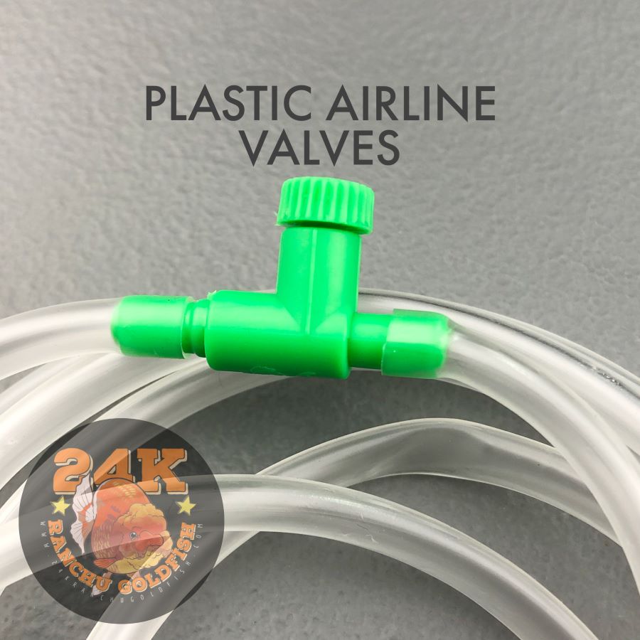 Plastic Airline Valve Straight Air Controller for Aquarium and Pond