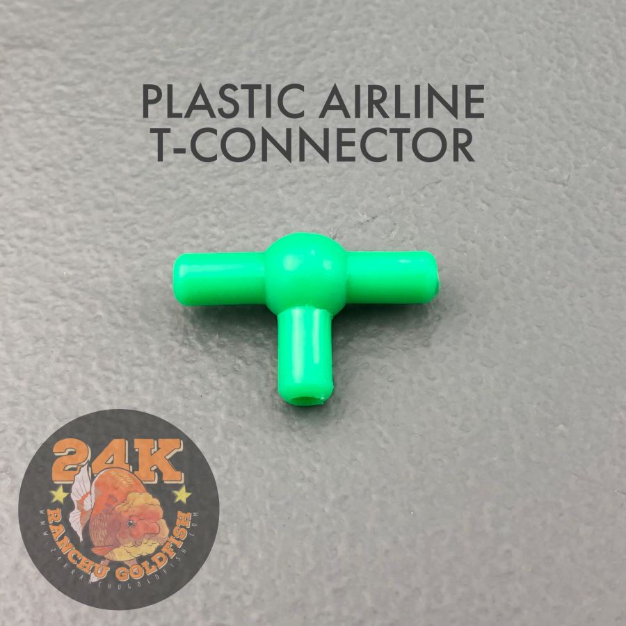 Plastic T Airline Splitter Connector for Aquarium and Pond