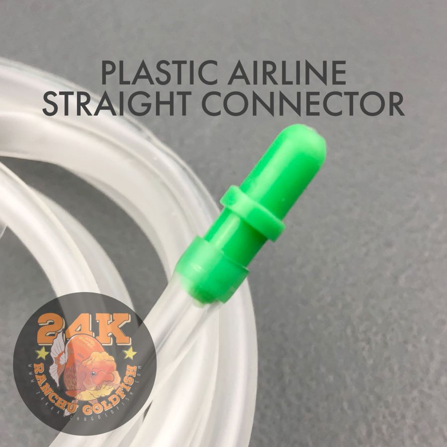 Plastic Straight Airline Connector for Aquarium and Pond