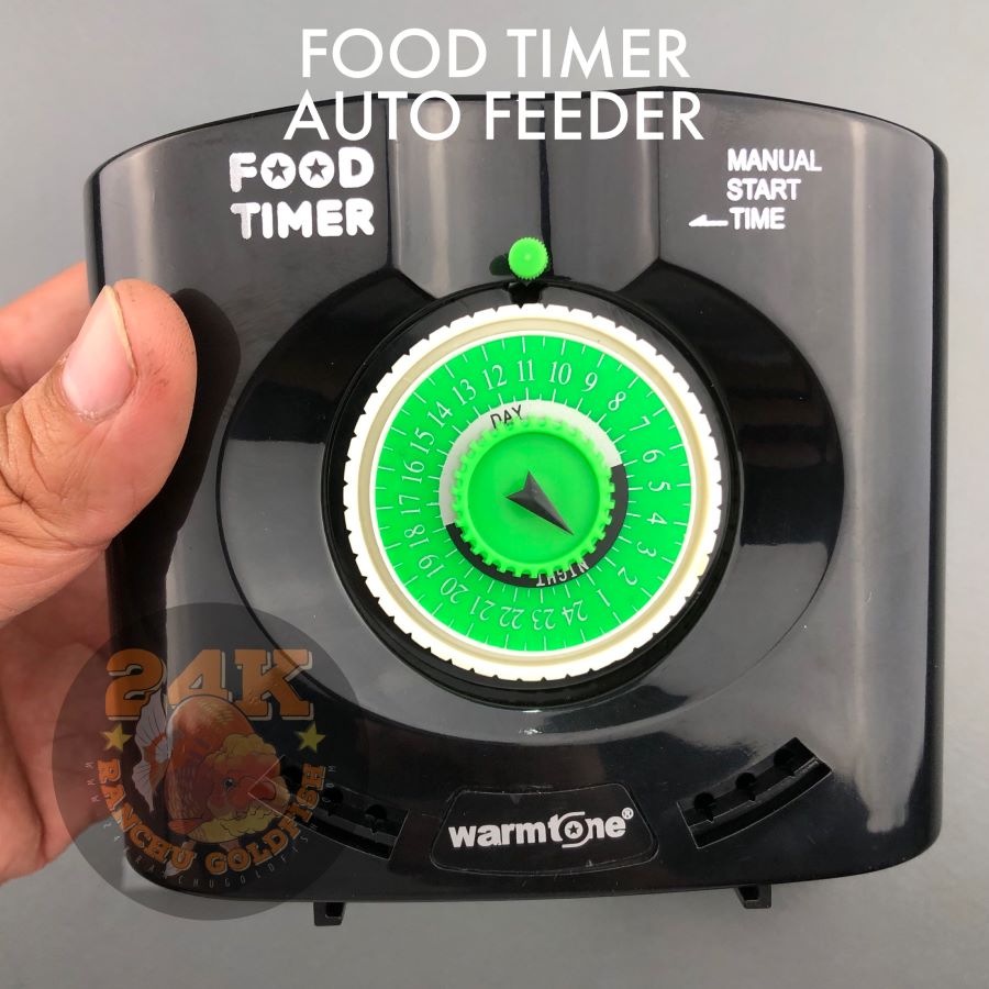 Warmtone Food Timer Auto Feeder WT-180A for Aquatic Pets, Aquariums, Ponds, Etc.