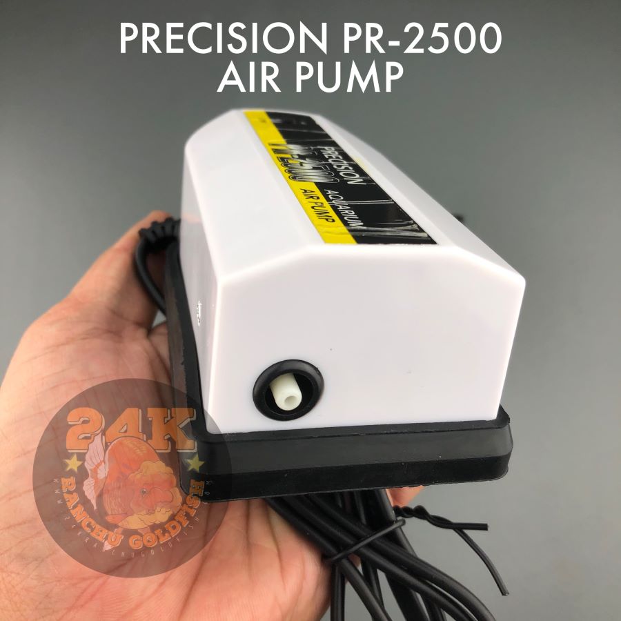 Precision PR-2500 Aquarium Air Pump Single Outlet 2 Speed Control 6 Watts Heavy Duty Original