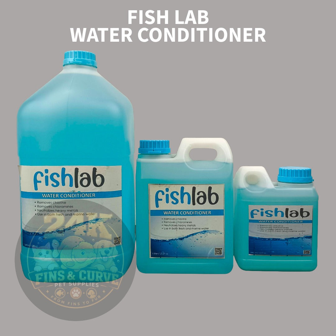 Fish Lab Water Conditioner Anti-Chlorine and Chloramine for Freshwater and Marine Fish Aquarium and Ponds