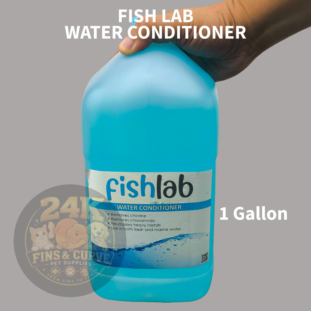 Fish Lab Water Conditioner Anti-Chlorine and Chloramine for Freshwater and Marine Fish Aquarium and Ponds