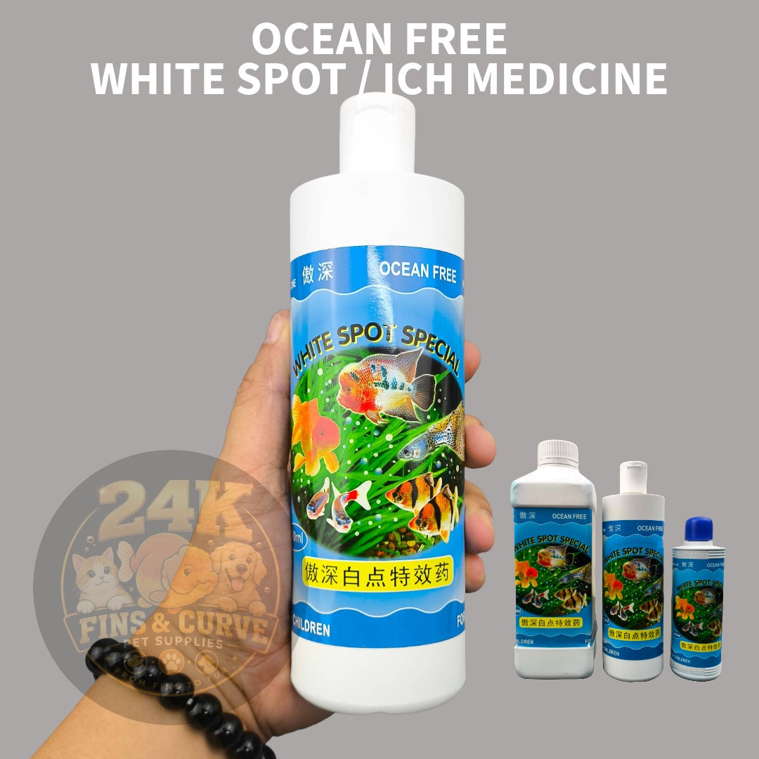 Ocean Free White Spot Special Aquarium Fish Medication Original 240ml/500ml/1L