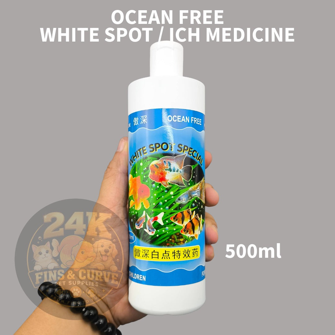 Ocean Free White Spot Special Aquarium Fish Medication Original 240ml/500ml/1L
