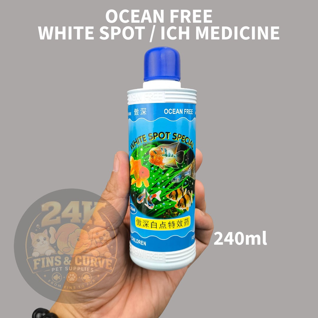 Ocean Free White Spot Special Aquarium Fish Medication Original 240ml/500ml/1L