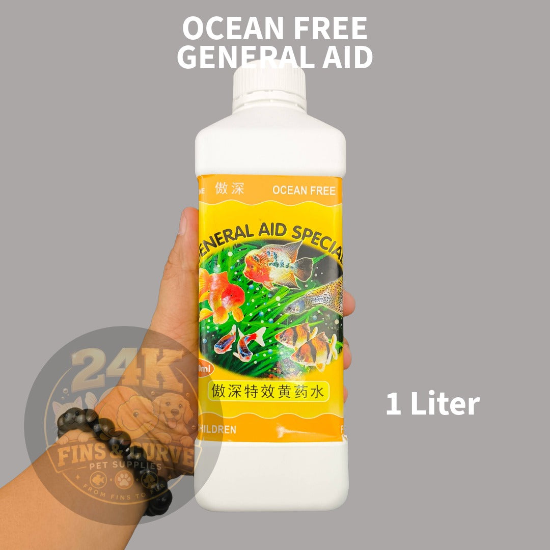 Ocean Free General Aid Aquarium Fish Medication Original 240ml/500ml/1L