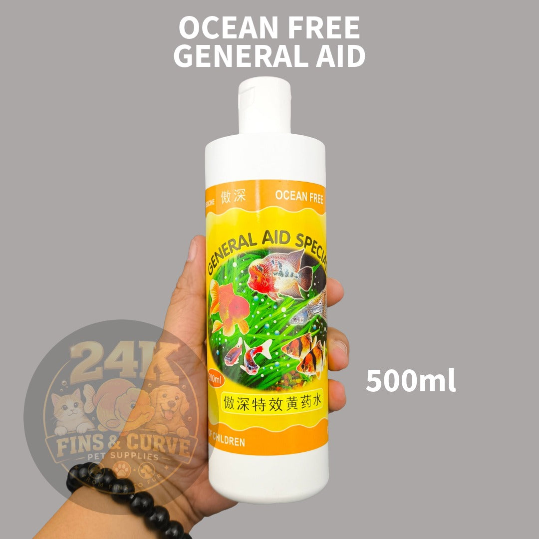 Ocean Free General Aid Aquarium Fish Medication Original 240ml/500ml/1L