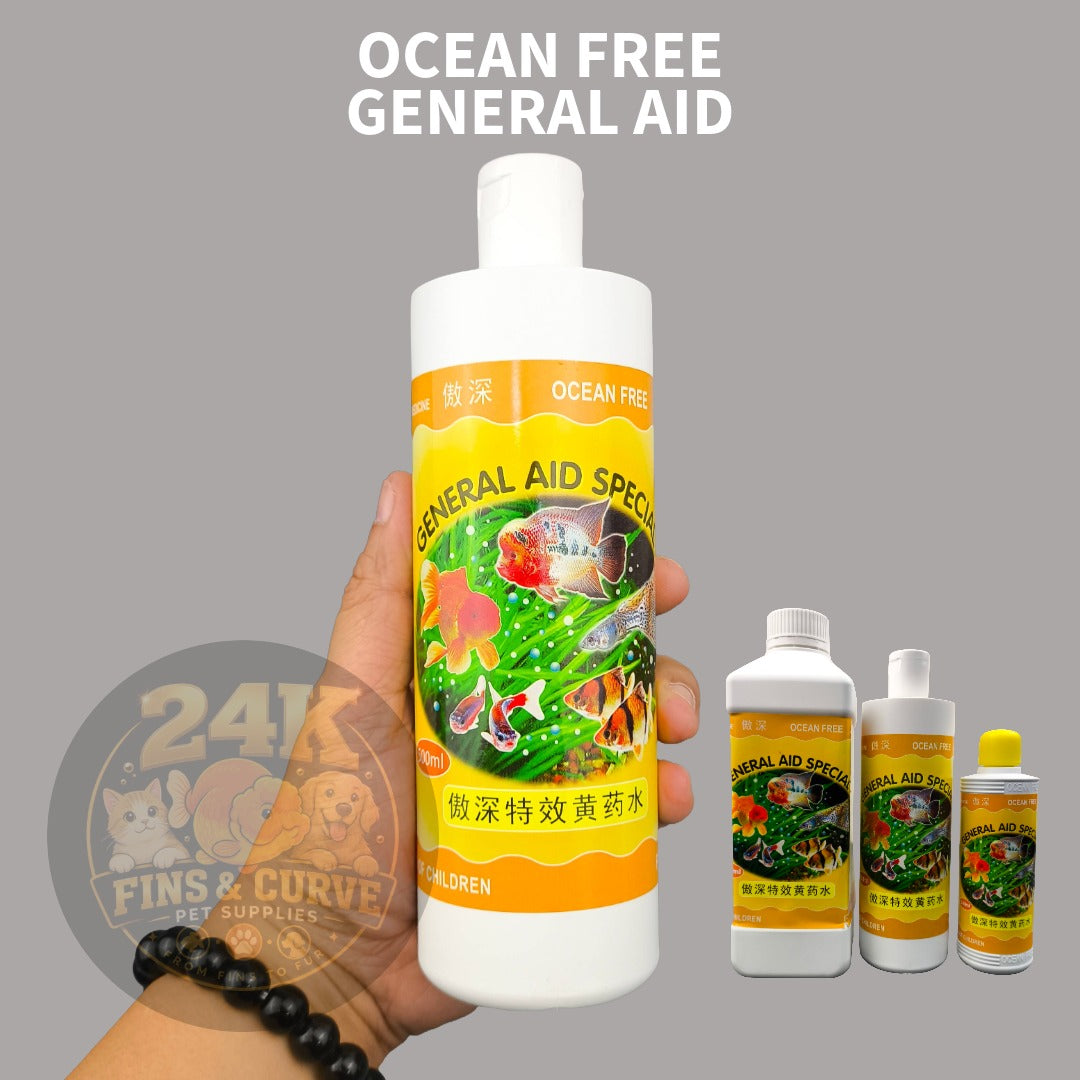 Ocean Free General Aid Aquarium Fish Medication Original 240ml/500ml/1L