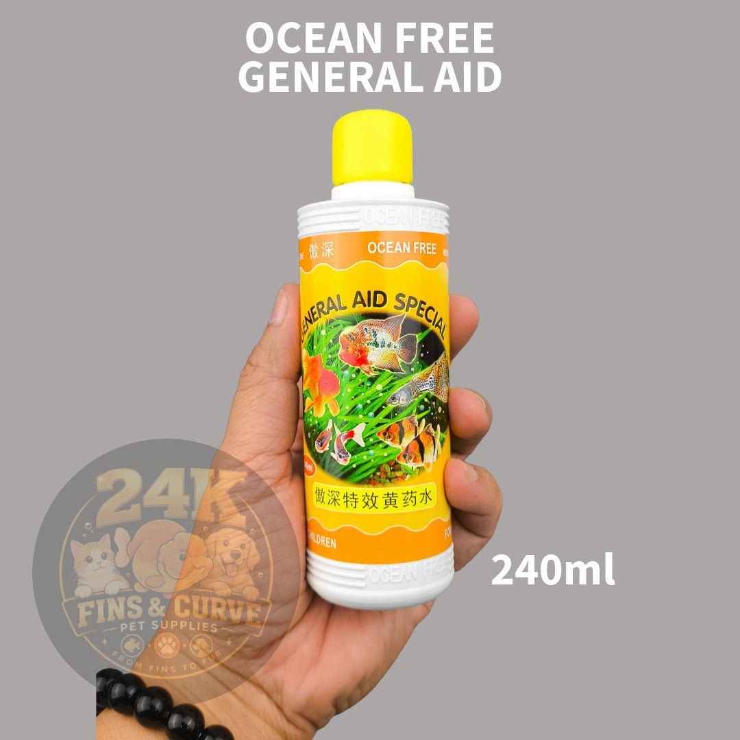 Ocean Free General Aid Aquarium Fish Medication Original 240ml/500ml/1L