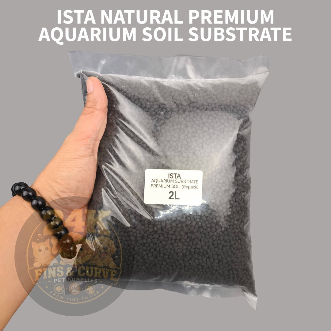 ISTA Premium Aquarium Soil Natural Substrate for Planted Tanks Improves Water Quality