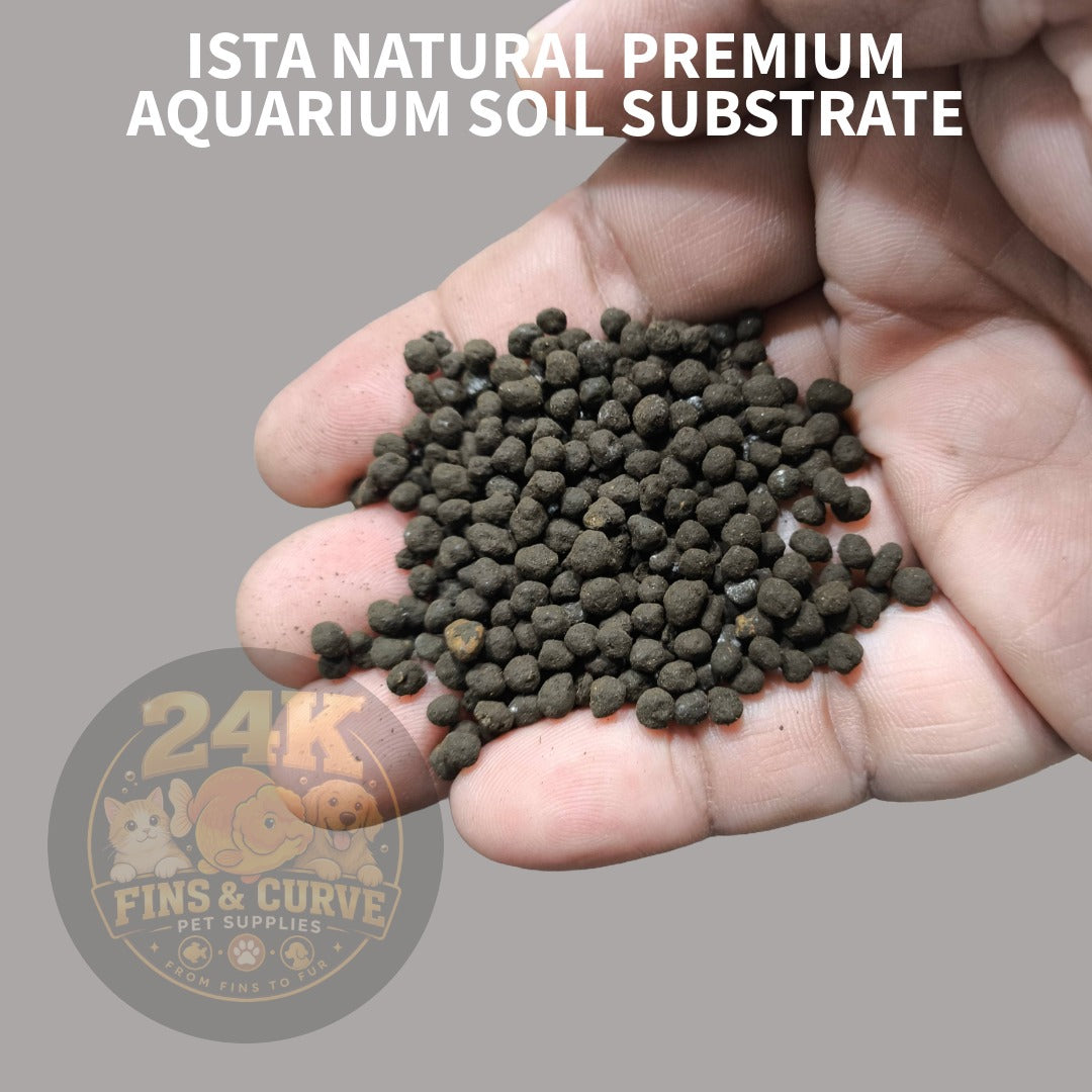 ISTA Premium Aquarium Soil Natural Substrate for Planted Tanks Improves Water Quality