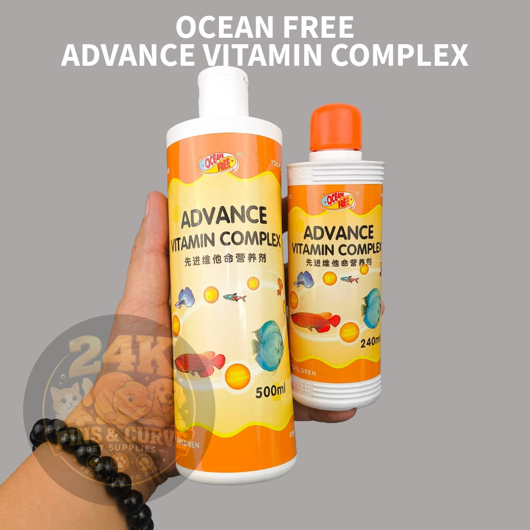 Ocean Free Advance Vitamin Complex For Ornamental Fish Goldfish Arowana Discus etc