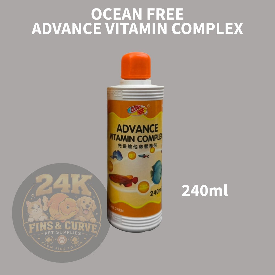 Ocean Free Advance Vitamin Complex For Ornamental Fish Goldfish Arowana Discus etc