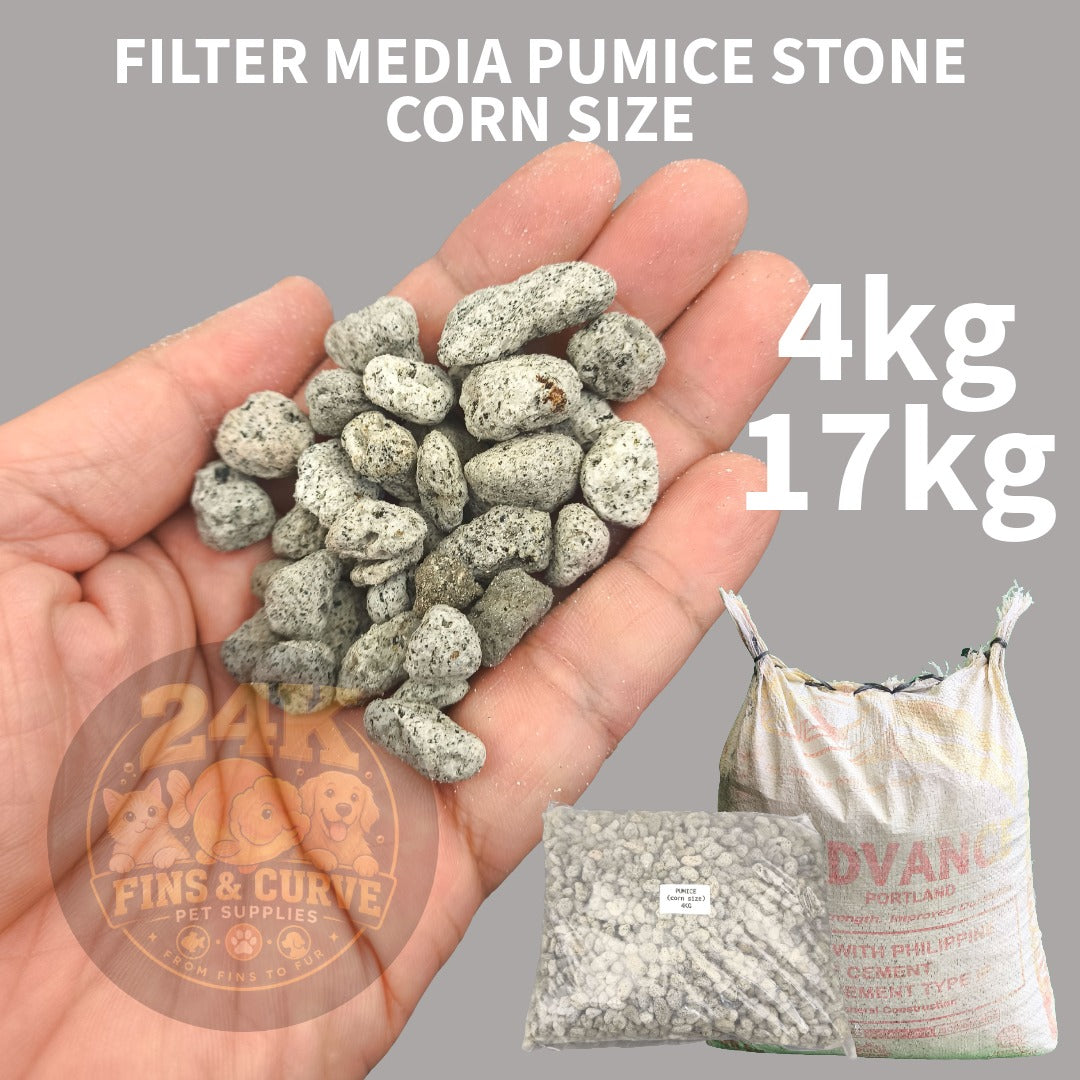 24K Pumice Stone Biological Filter Media for Aquarium & Pond Filters