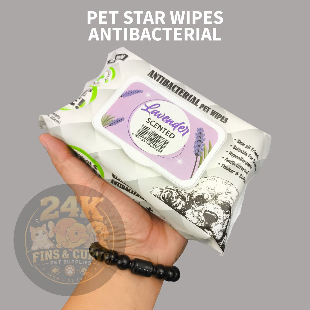 Fresh Skin Pet Wipes 80 Sheets 15x20cm Alcohol & Paraben Free