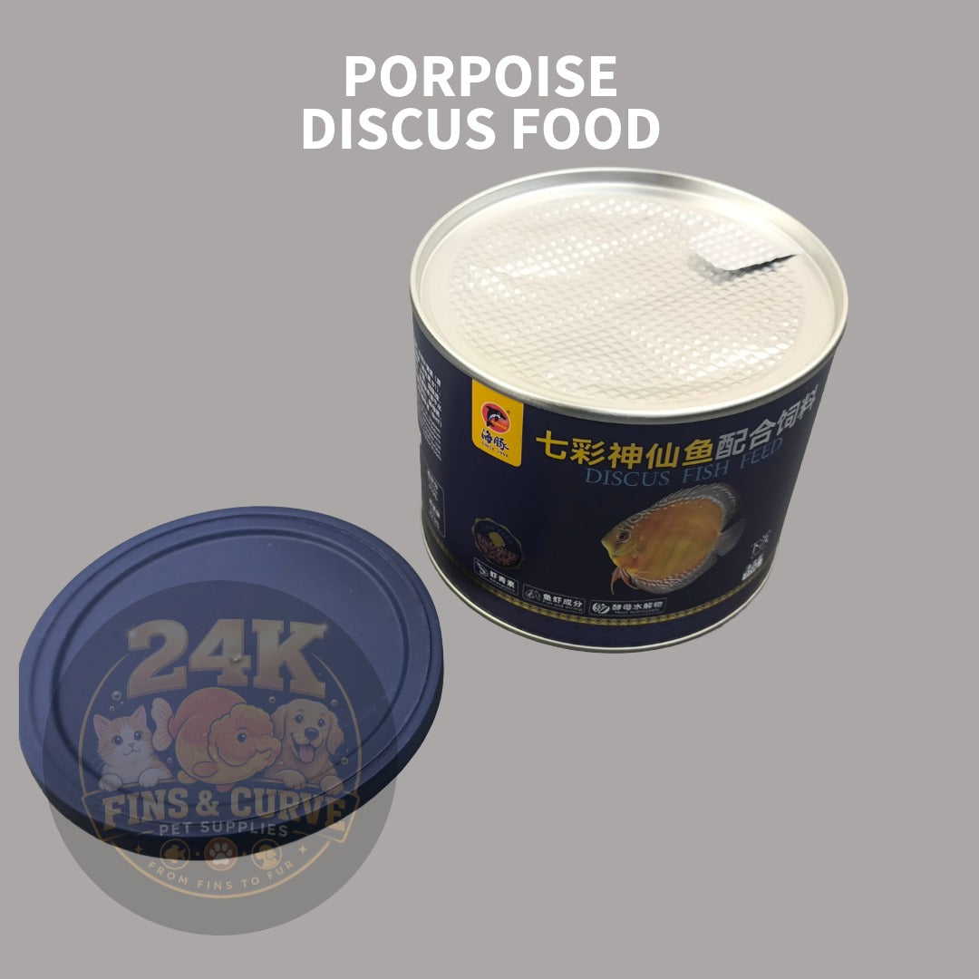 PORPOISE Discus Food Premium Floating Pellets Balanced Nutrition for Discus Fish