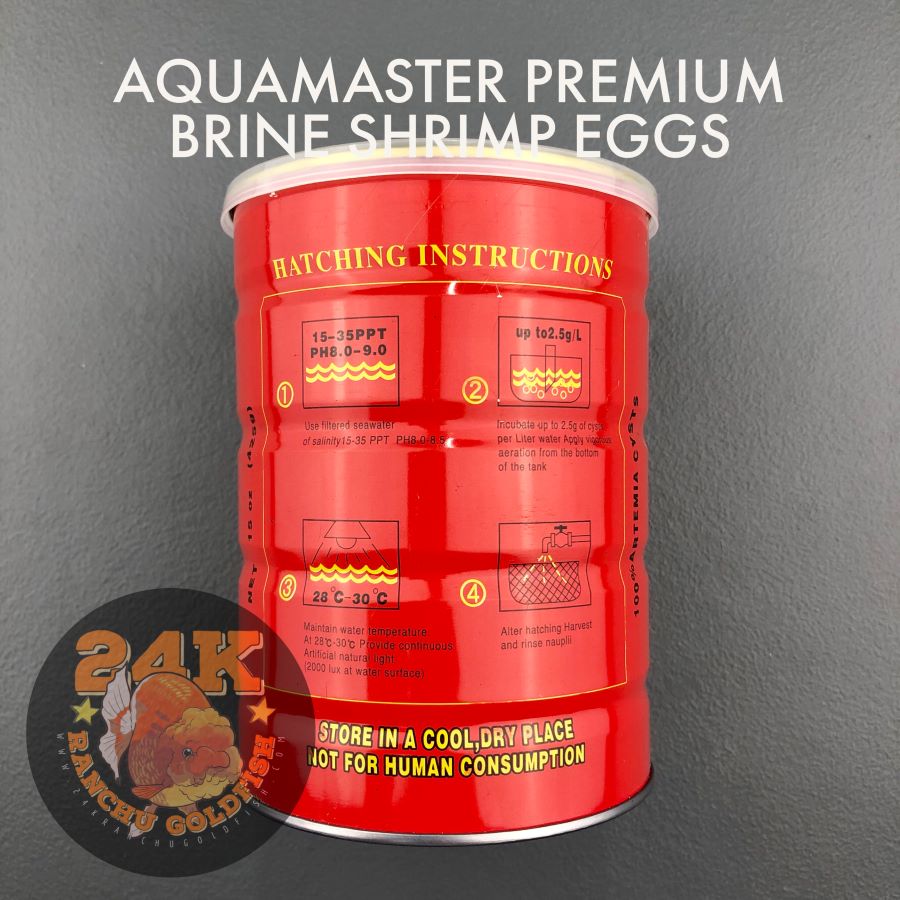 Aquamaster Brine Shrimp Eggs Premium Grade BBS (10g, 20g, 50g, 100g)