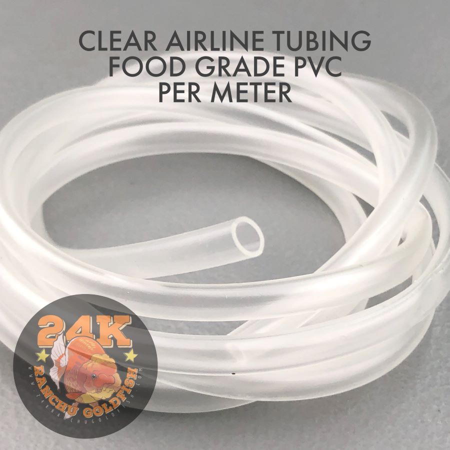 Clear Airline Tubing Hose Food Grade PVC Material 4mm for Aquarium and Pond