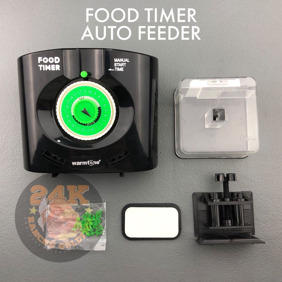 Warmtone Food Timer Auto Feeder WT-180A for Aquatic Pets, Aquariums, Ponds, Etc.