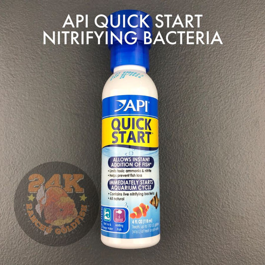 API Quick Start Nitrifying Bacteria for Natural Aquarium Cycle with Beneficial Bacteria Original 118ml