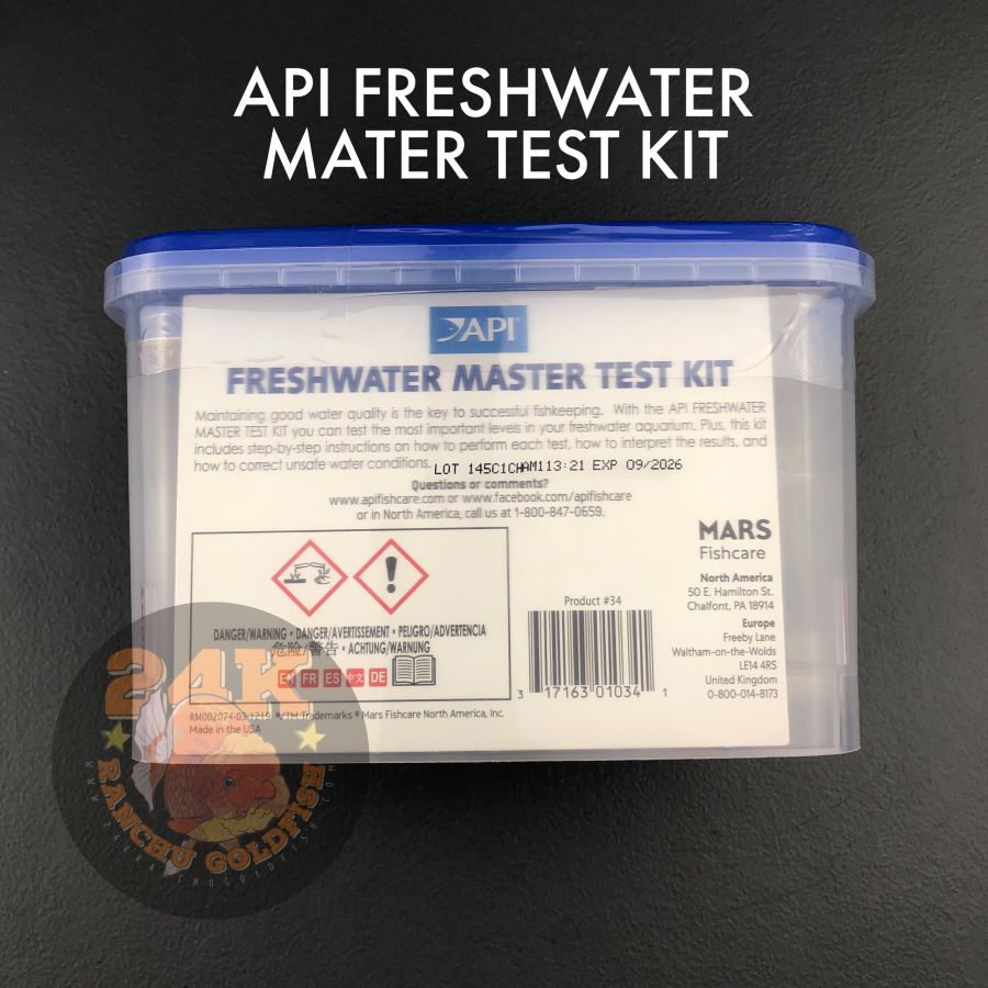 API Freshwater Master Test Kit for Measuring Ammonia Nitrite Nitrate and PH Original