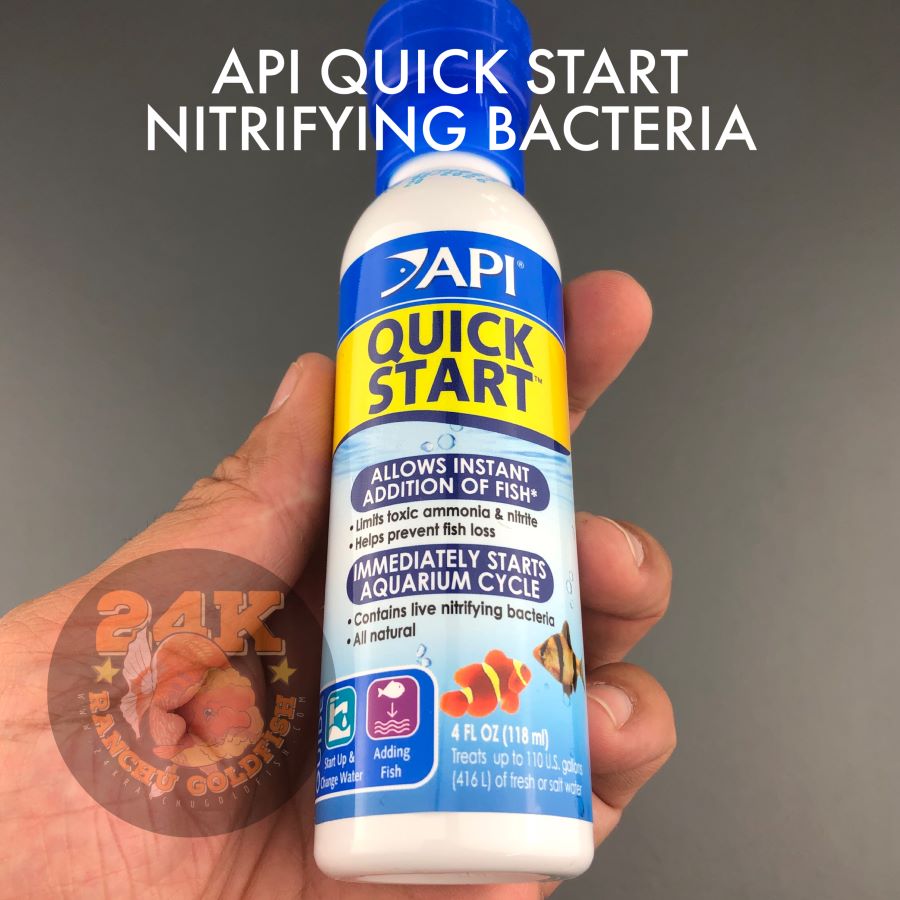 API Quick Start Nitrifying Bacteria for Natural Aquarium Cycle with Beneficial Bacteria Original 118ml