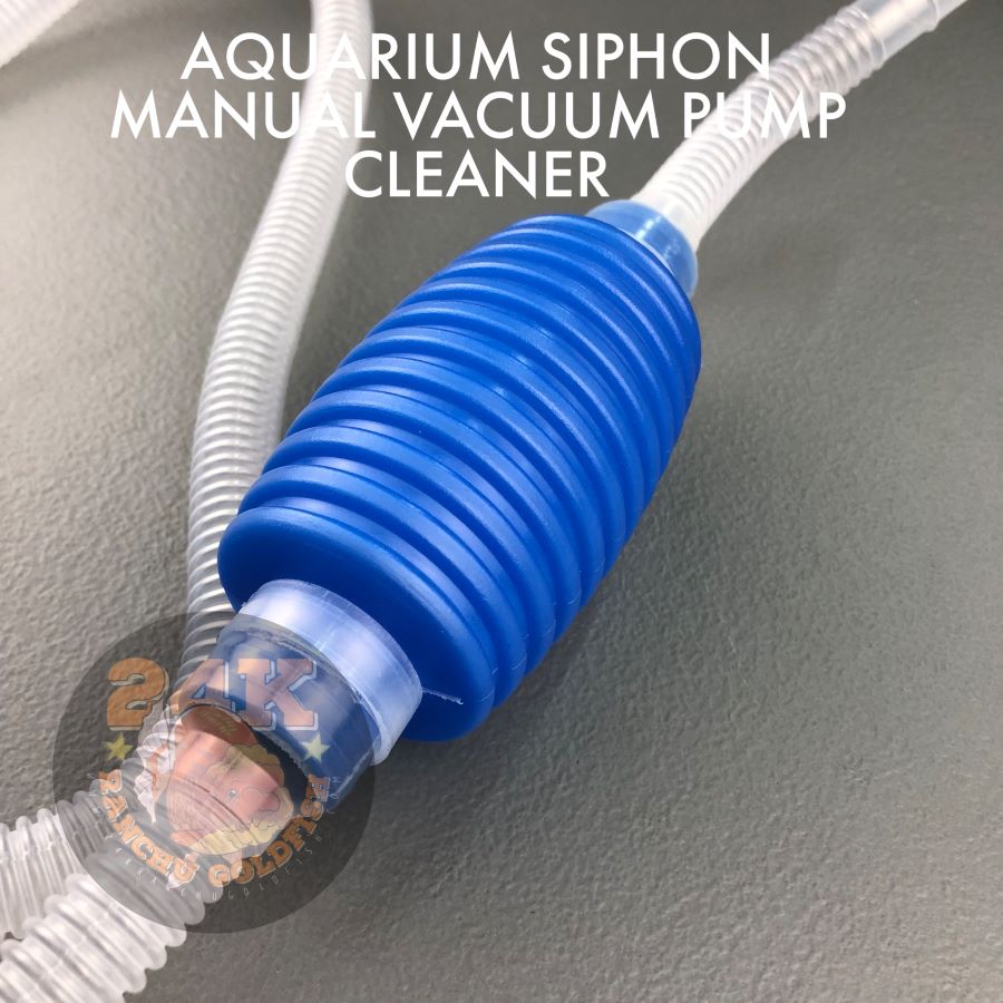 Aquarium Siphon Manual Vacuum Pump with Gravel Cleaner for Fish Tanks and Ponds