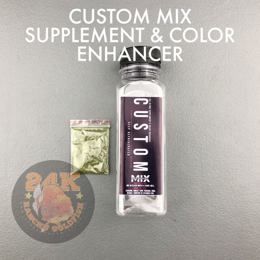Custom Mix Vitamins and Mineral Supplement for Ornamental Fish and Pets 250ml