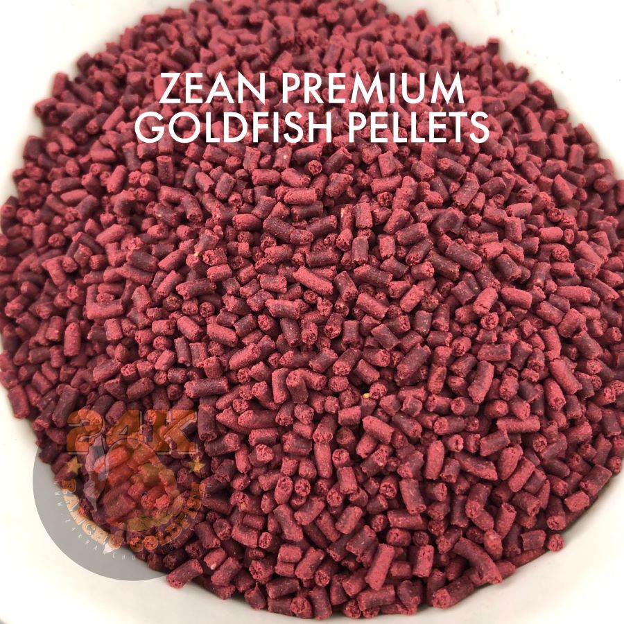 Zean Premium Goldfish Sinking Pellets Original Thailand (50g, 100g)