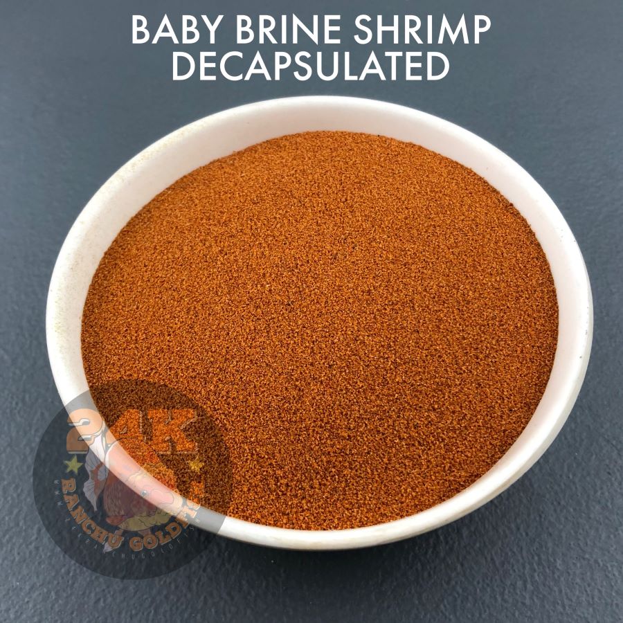 Baby Brine Shrimp Decapsulated Ready-to-Feed Fish Food For Small Fry and Aquatic Pets