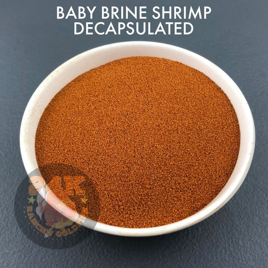 Baby Brine Shrimp Decapsulated Ready-to-Feed Fish Food For Small Fry and Aquatic Pets