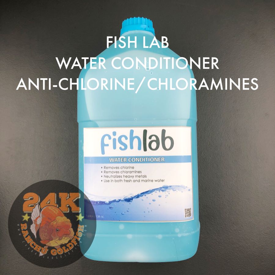 Fish Lab Water Conditioner Anti-Chlorine and Chloramine for Freshwater and Marine Fish Aquarium and Ponds