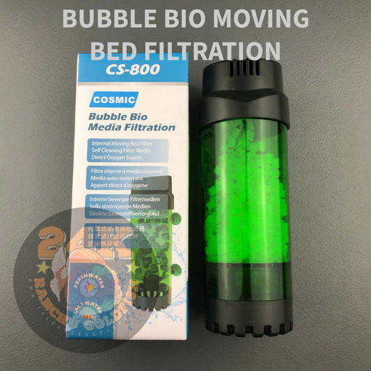 Cosmic Bubble Bio Moving Bed Filter CS-800 for Strong Colony of Beneficial Bacteria