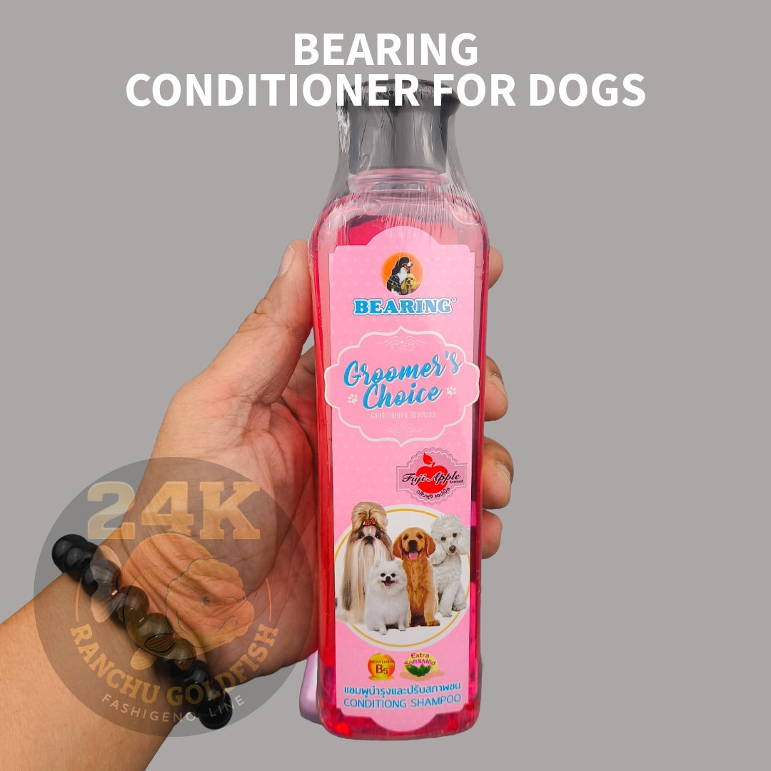 BEARING Groomer’s Choice Dog Conditioner Conditioning Cream Rinse Soft & Smooth Coat Detangling Baby Powder / Fuji Apple Scent